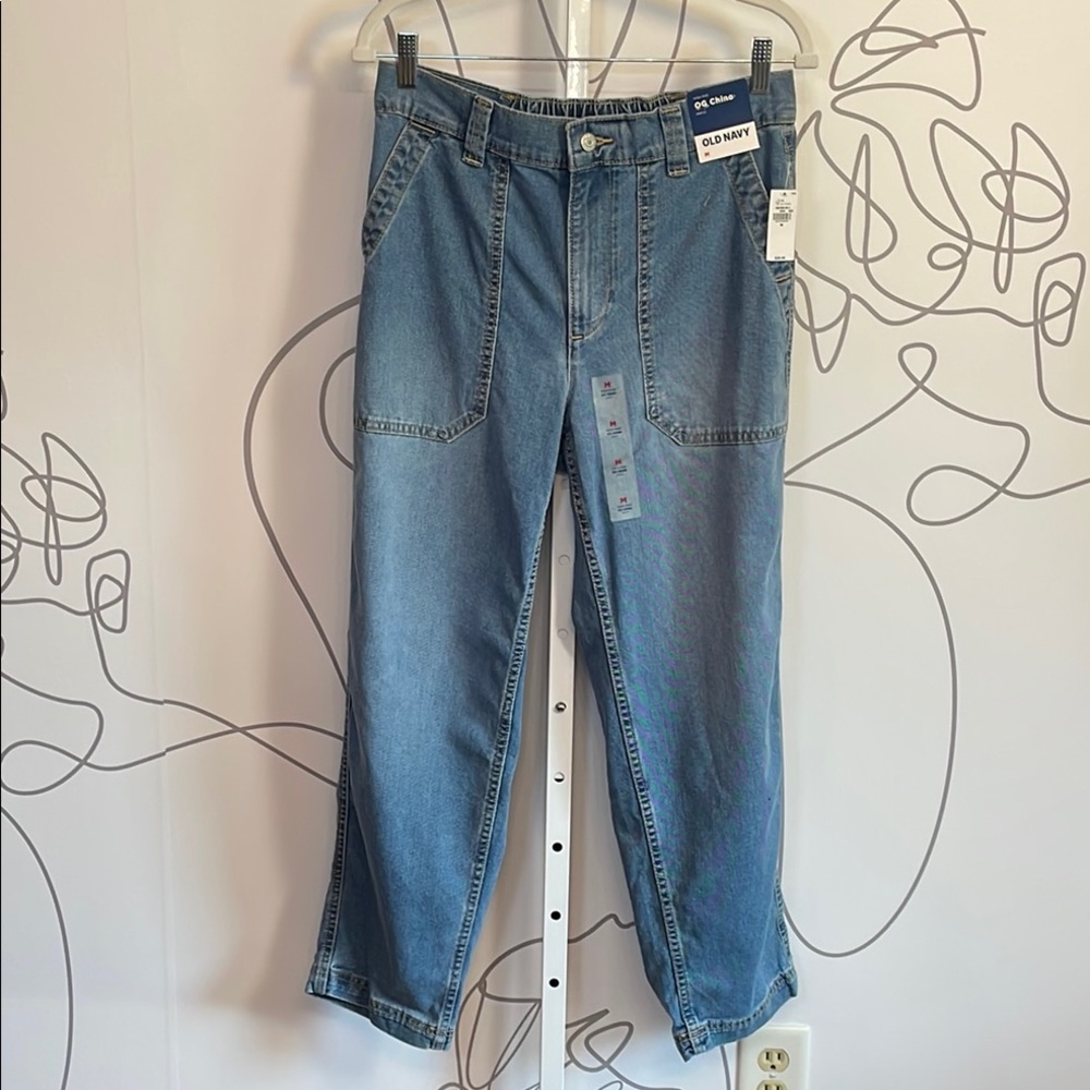 Old Navy-O G Chino High Rise Ankle Denim size M